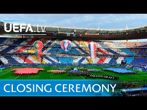 David Guetta at UEFA EURO 2016 closing ceremony