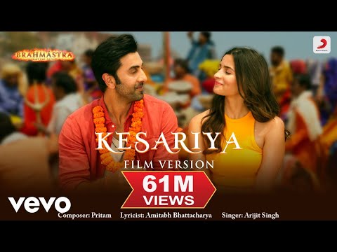 Kesariya - Film Version | Brahmāstra | Ranbir | Alia | Pritam | Arijit | Amitabh