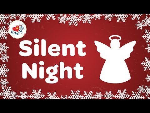 Silent Night With Lyrics| Christmas Songs and Carols