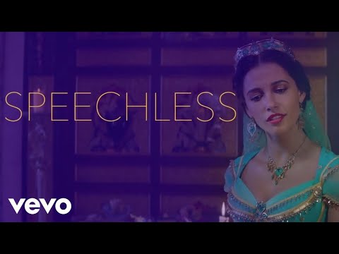 Naomi Scott - Speechless (From &quot;Aladdin&quot;/Official Lyric Video)