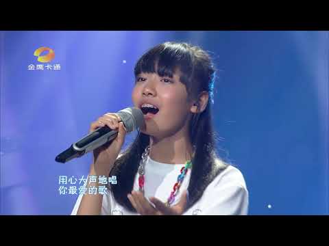 predebut NINGNING singing《Father 爸爸》on Let&#039;s SIng Kid 2015