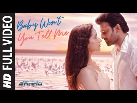 Full Video: Baby Won&#039;t You Tell Me | Saaho | Prabhas, Shraddha K | Shankar Ehsaan Loy