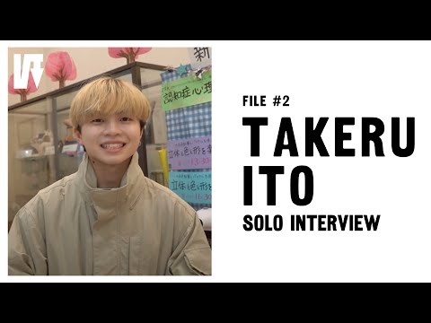 TAKERU ITO｜SOLO INTERVIEW｜ONE DAY OF THE ROOTS