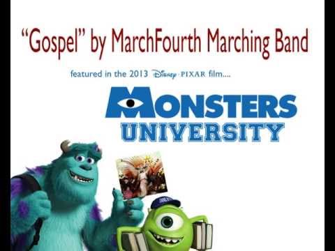 &quot;Gospel&quot; (closing theme song in &#039;Monsters University&#039;) by MarchFourth Marching Band