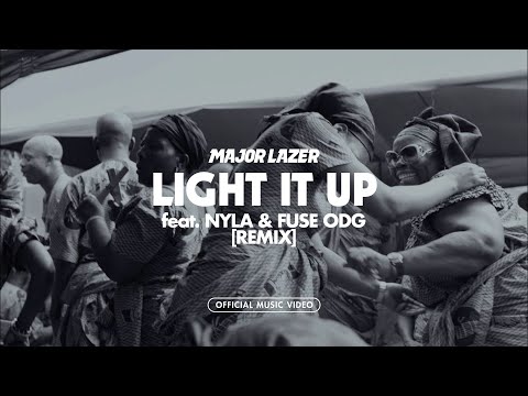 Major Lazer - Light It Up (feat. Nyla &amp; Fuse ODG) (Remix) (Official Music Video)