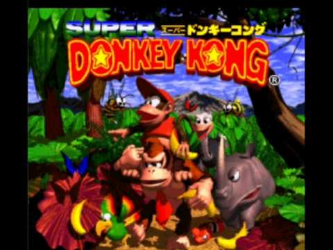 [SFC]スーパードンキーコング - JUNGLE LEVEL