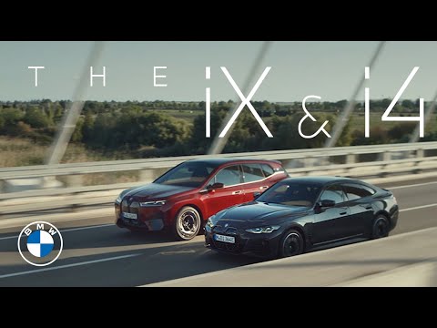 “The power of action.” The first-ever BMW iX and the first-ever BMW i4.