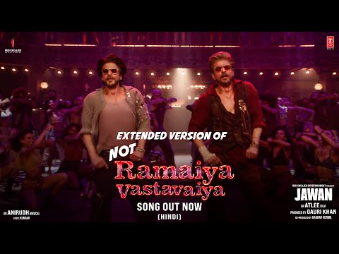 Jawan: Not Ramaiya Vastavaiya Extended Version (Hindi): Shah Rukh Khan |Atlee |Anirudh |Nayanthara