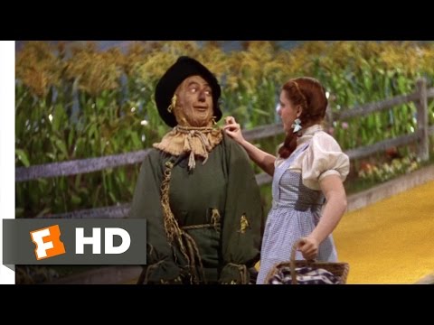 If I Only Had a Brain - The Wizard of Oz (4/8) Movie CLIP (1939) HD