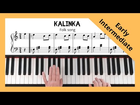 Kalinka - Russian folk-style song (beginner or early intermediate level)