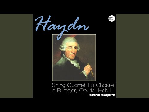String Quartet &#039;La Chasse&#039; in B major, Op. 1/1 Hob.III:1: I. Presto