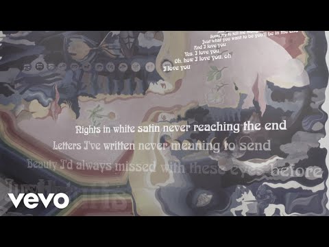 The Moody Blues - Nights In White Satin (Lyric Video)