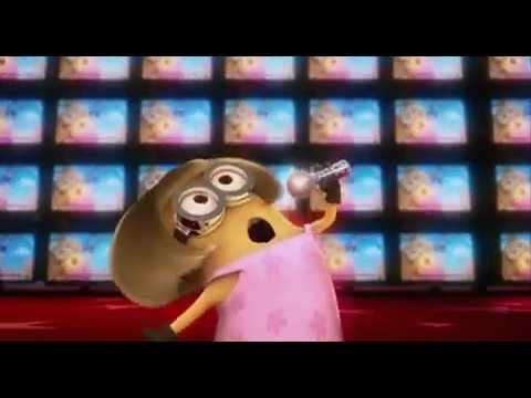 Minion singing Copacabanain a karaoke.mp4