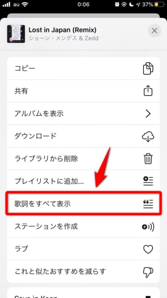 Apple Music ミュージック で歌詞を見る方法 出ない時の対処法とは