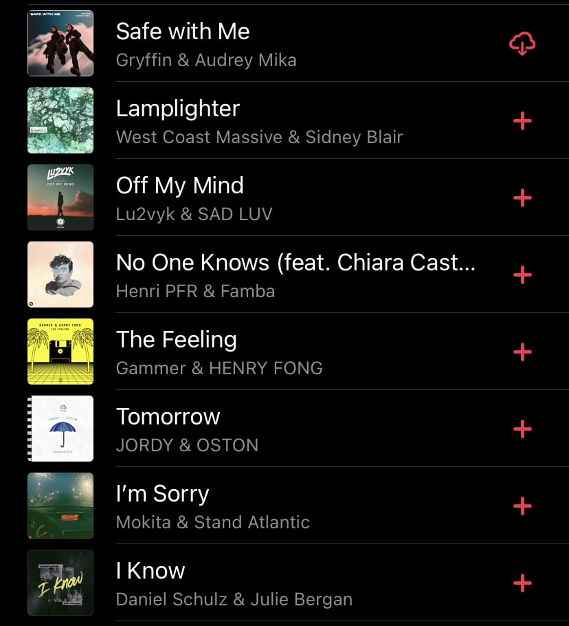 Apple Musicの音楽をダウンロードする方法