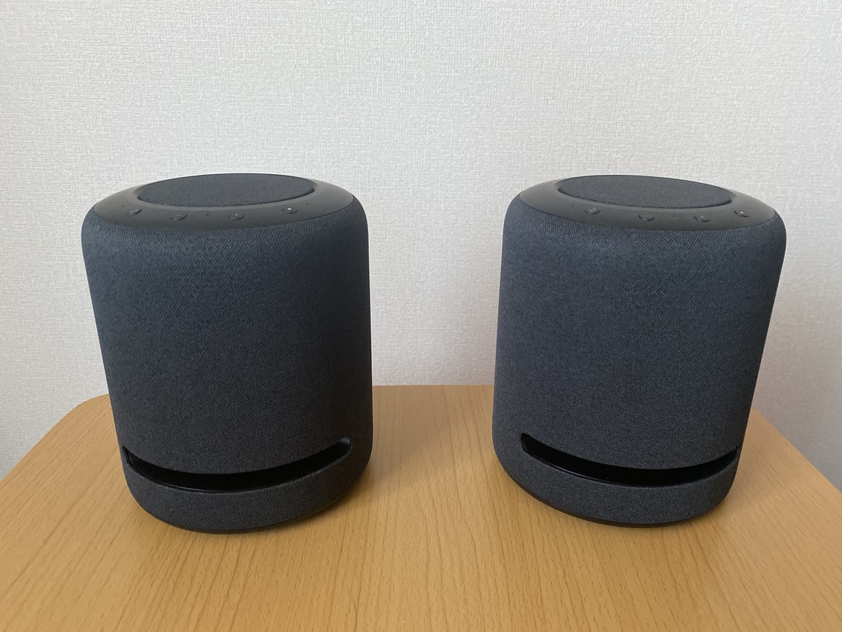 Amazon echo studio 2台+スタンドセット - スピーカー