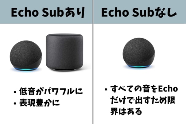 ECHO - 美品 Echo Sub (エコーサブ) - Echoシリーズ用サブウーファーの