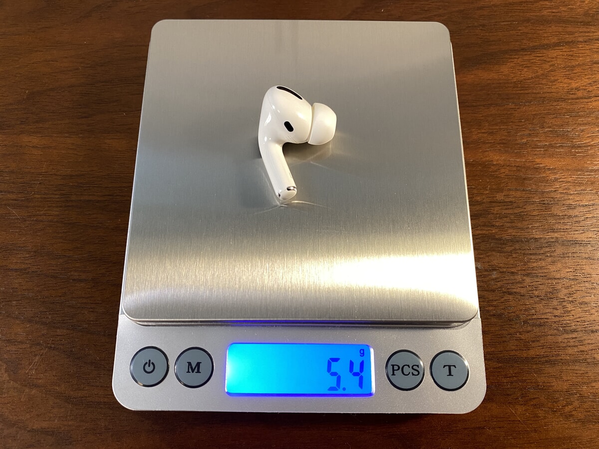 AirPods Proの重量