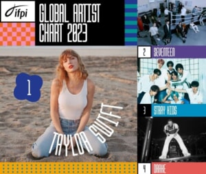 2023年最も売れたアーティストTop10！テイラーが4度目の1位に。K-POPと日本勢のランクインもあり