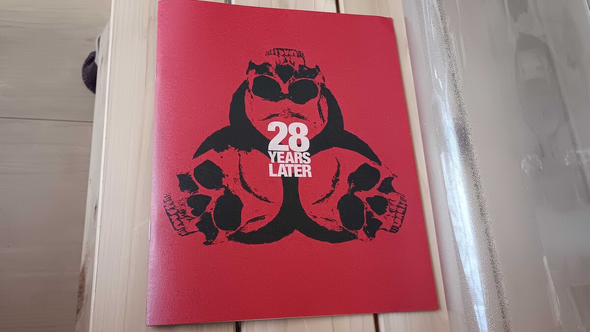 28年後...の映画用パンフレット